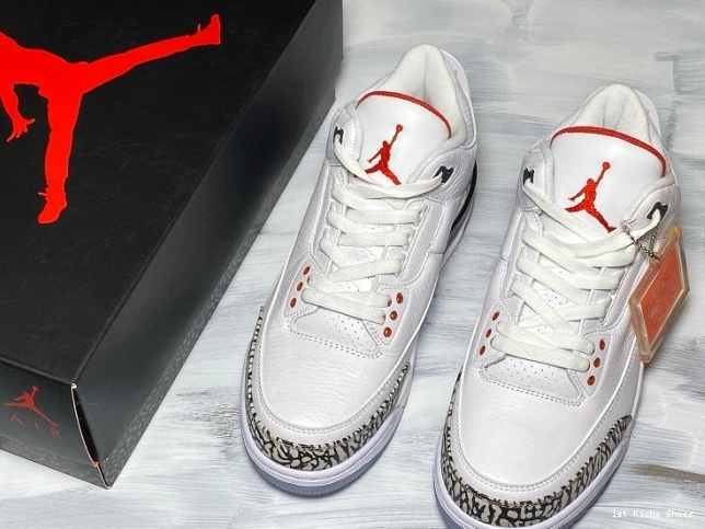 1st Kicks Air mens 3 NRG Jordan Retro 923096-101 white LINE